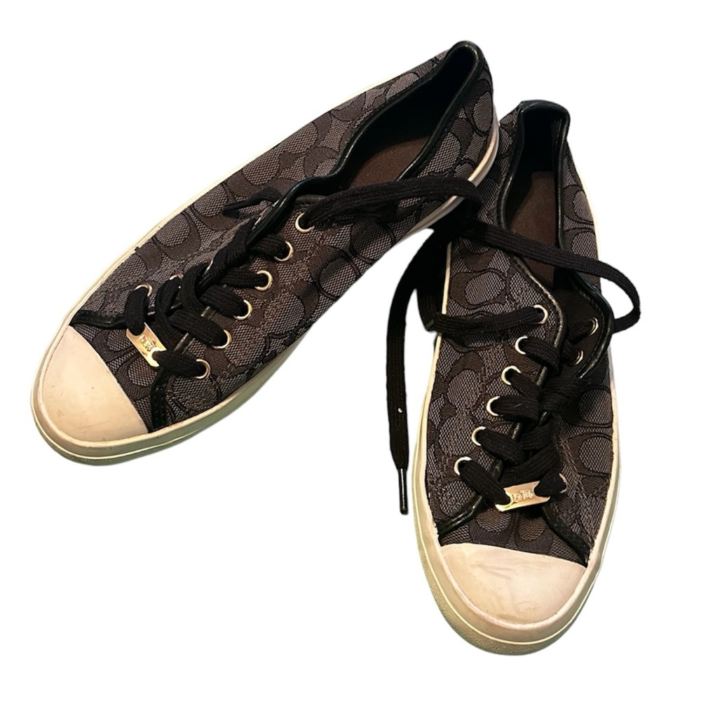 Coach monogram sneakers